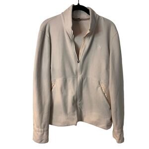 Nike ACG Cream Thermal Zip Up Fleece Jacket Size XL